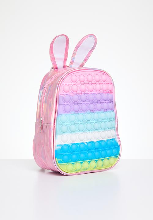 Pop Candy - Bunny ears backpack -multi