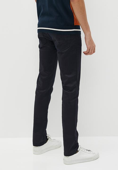 Ben Sherman - Wax coated denim - dark navy