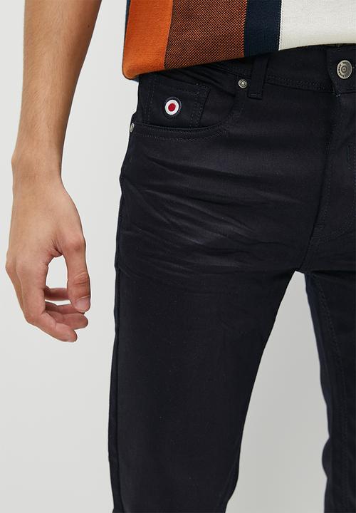 Ben Sherman - Wax coated denim - dark navy