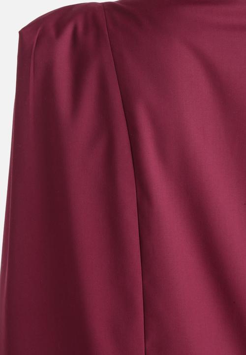 Lavish Alice - Collarless Cape Blazer