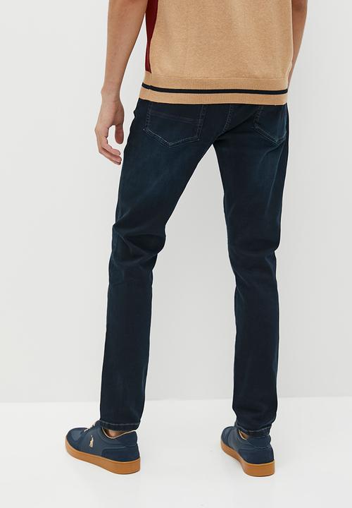 Ben Sherman - Classic denim slim jeans - blue black