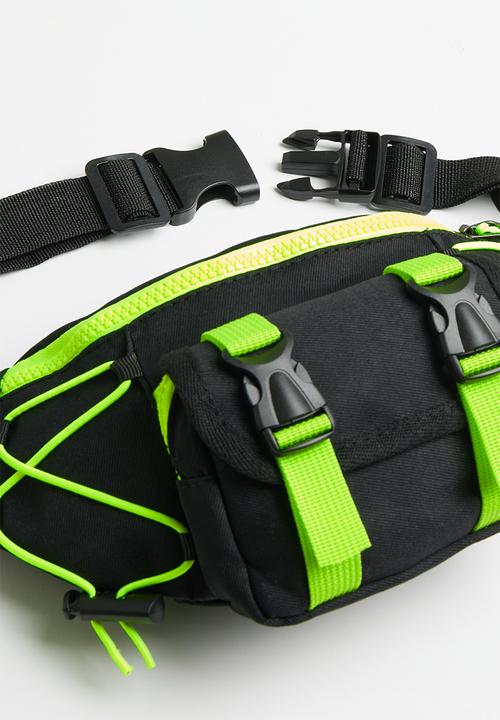Pop Candy - Fanny pack - black & green