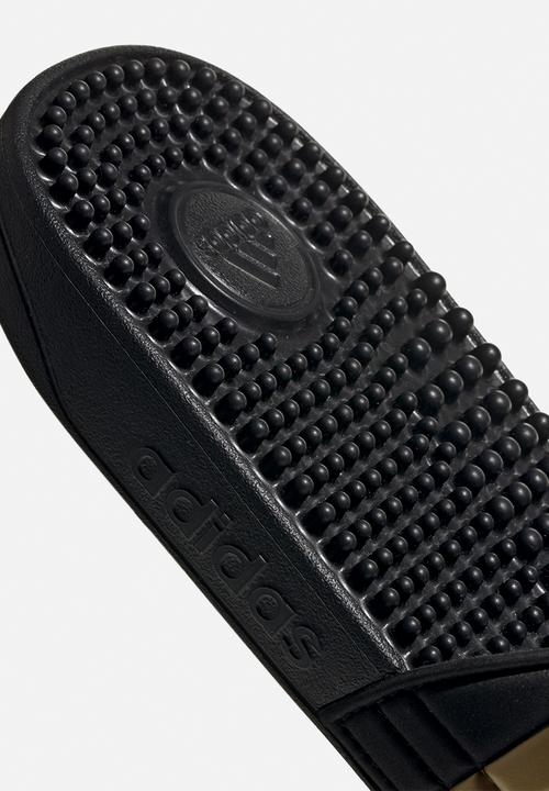 adidas Originals - Adissage - core black/gold met./core black