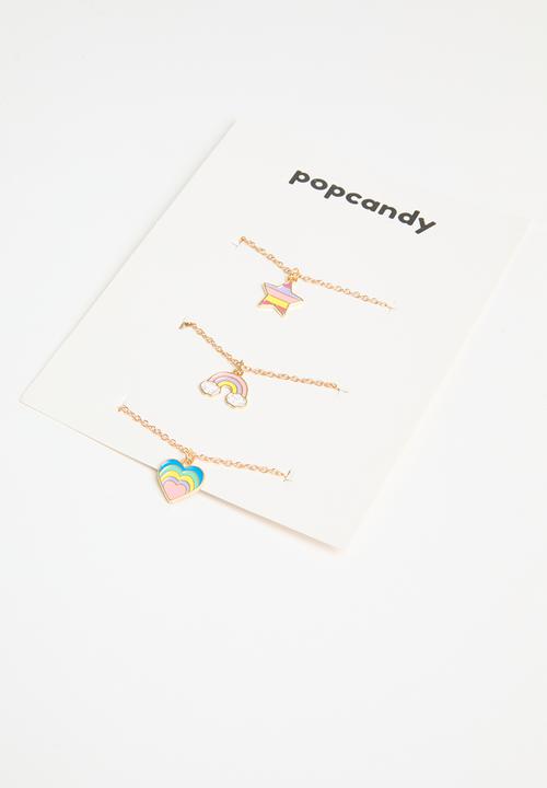 Pop Candy - 3 pack necklace set- multi