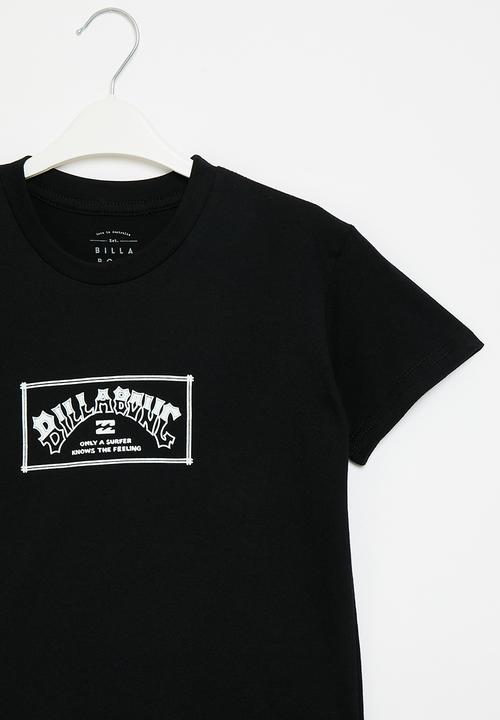 Billabong  - Pre-boys arch wave short sleeve - black