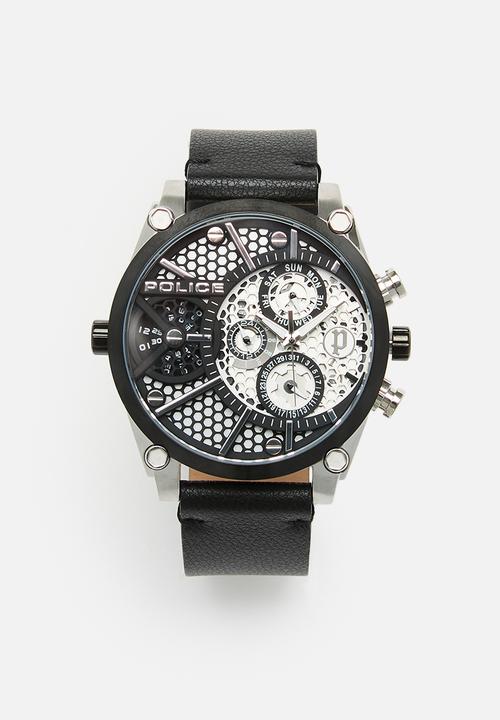 Police - Police gents - black