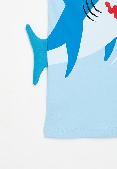 Pop Candy - Printed tee - light blue 