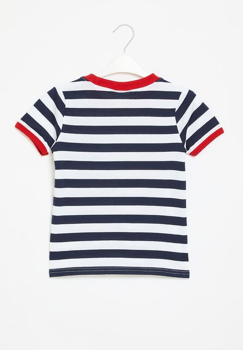 Pop Candy - Striped  tee - multi 