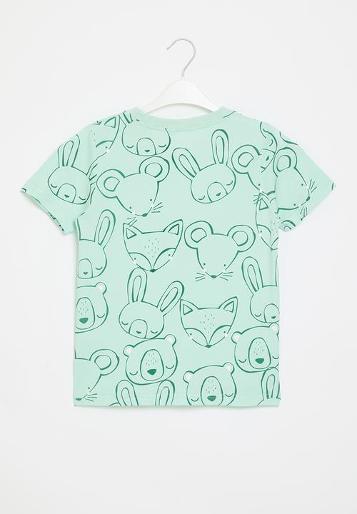 Pop Candy - Printed tee - light green