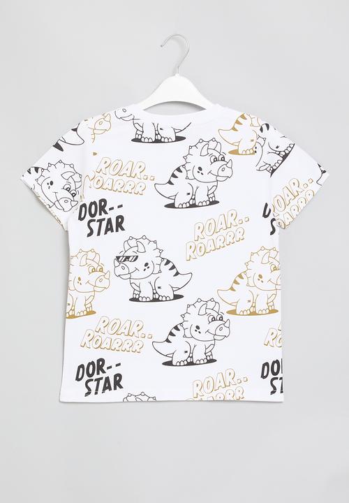 Pop Candy - Printed tee - white 
