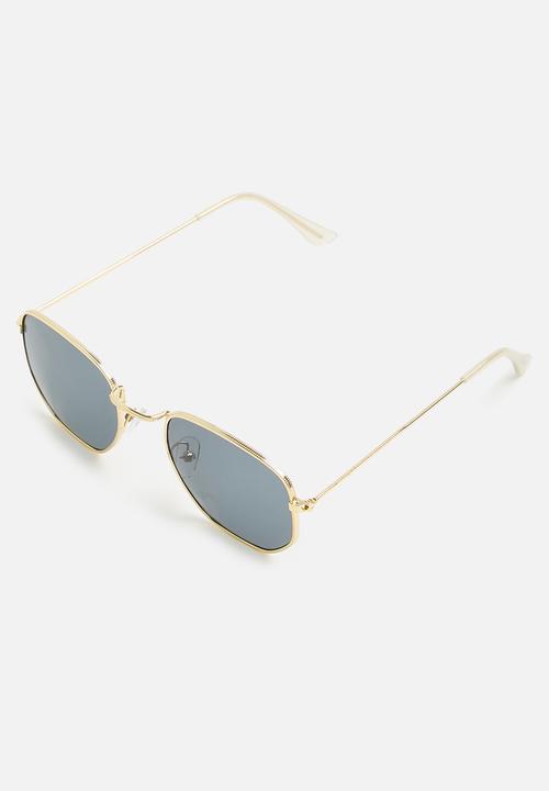 Superbalist - Imraan hexagonal frame sunglasses - gold