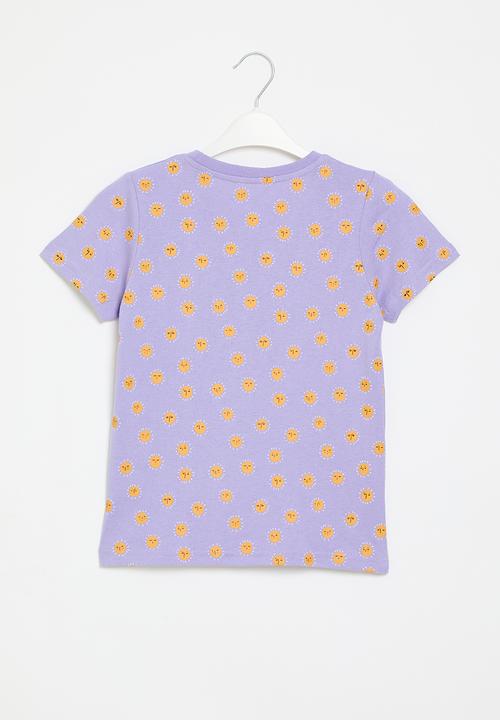 Pop Candy - Printed tee - purple