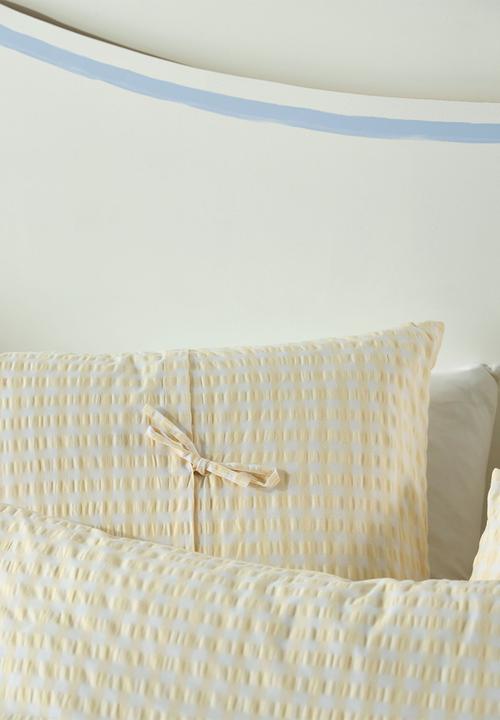 Linen House - Ferrara Duvet Cover Set - Yellow