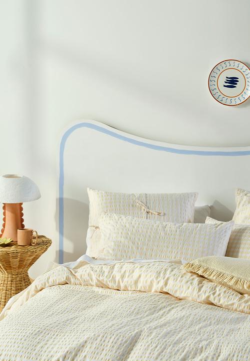 Linen House - Ferrara Duvet Cover Set - Yellow