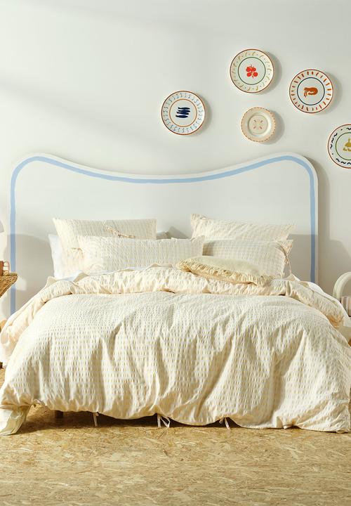 Linen House - Ferrara Duvet Cover Set - Yellow