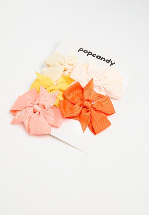 Pop Candy - 5 Pack hair bow - multi