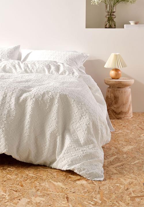 Linen House - Odyssey Duvet Cover Set - White