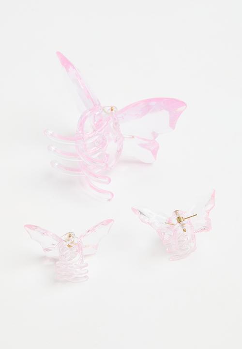 Pop Candy - 3 Pack hair clips - pink