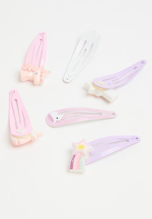 Pop Candy - Hair clips - pink & purple