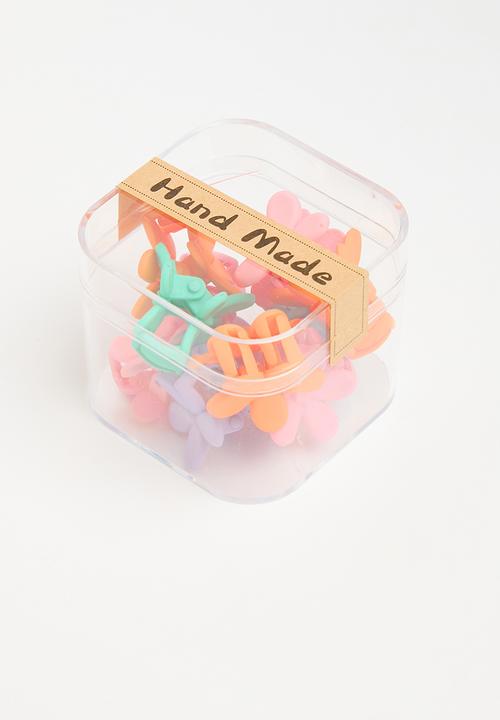 Pop Candy - Floral hair clips - multi