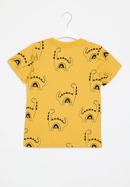 Pop Candy - Printed tee - yellow