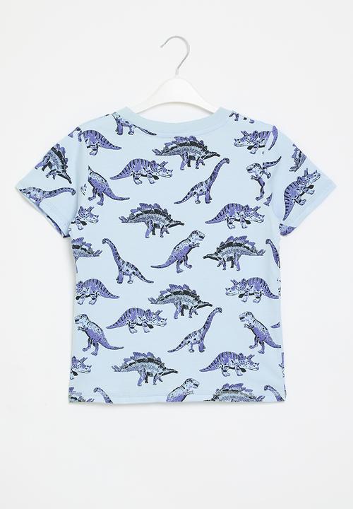 Pop Candy - Printed tee - blue 