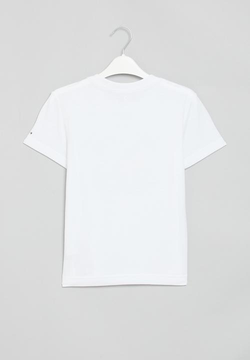 Converse - Converse flaming chuck mobile short sleeve tee - white