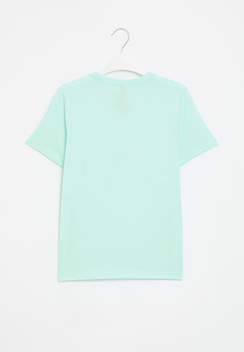 adidas Originals - U bos 4 tee - semi flash aqua/white/black