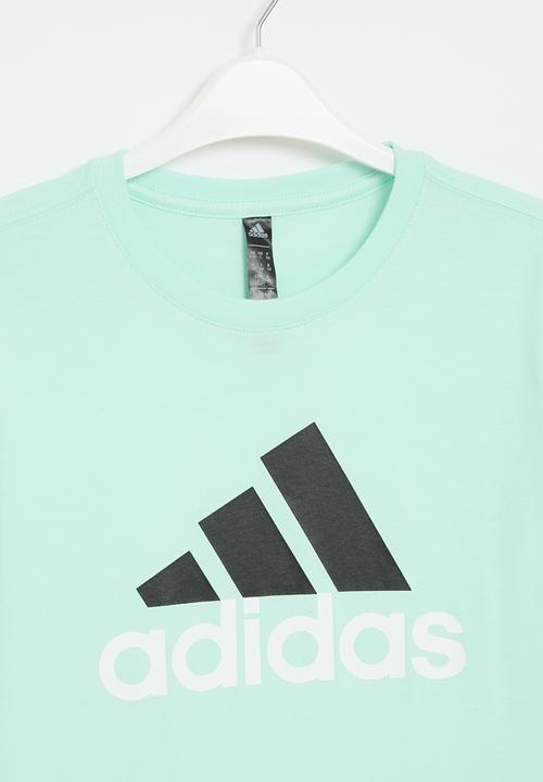 adidas Originals - U bos 4 tee - semi flash aqua/white/black