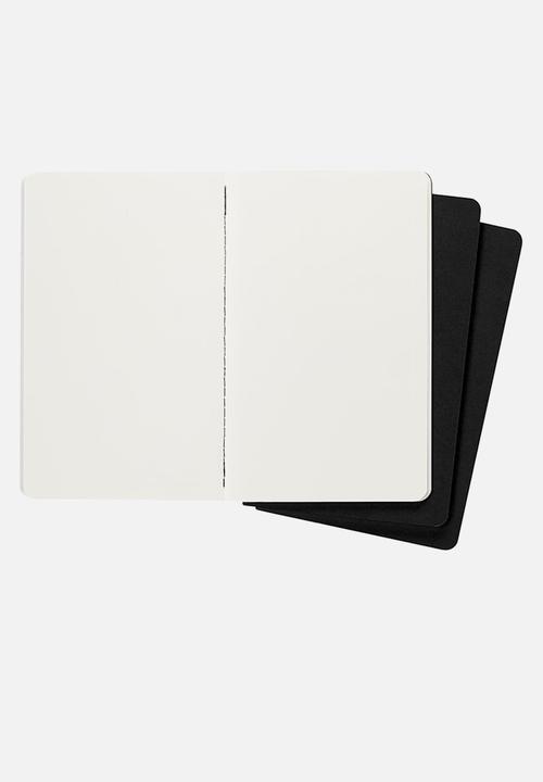 Moleskine - Cahier large plain - black