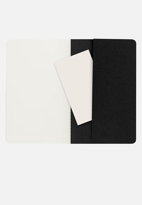 Moleskine - Cahier large plain - black