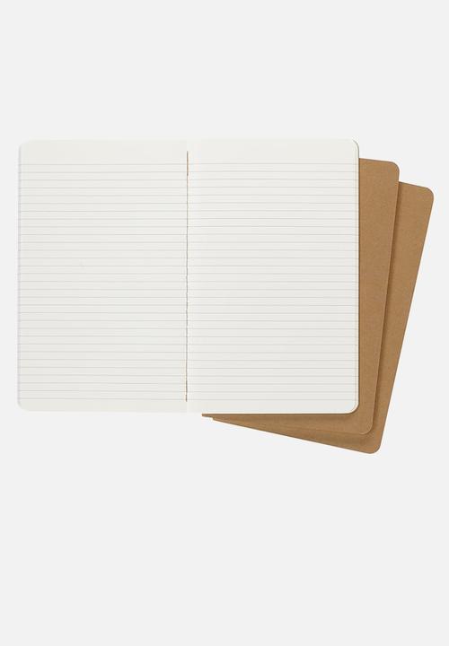 Moleskine - Cahier large ruled - natural