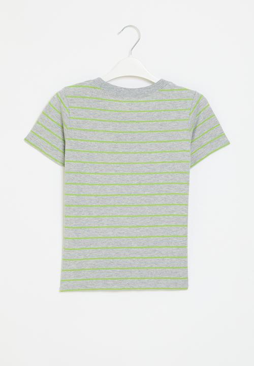 Pop Candy - Printed tee - grey 