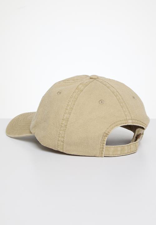 Lark & Crosse - Embroided baseball cap - taupe