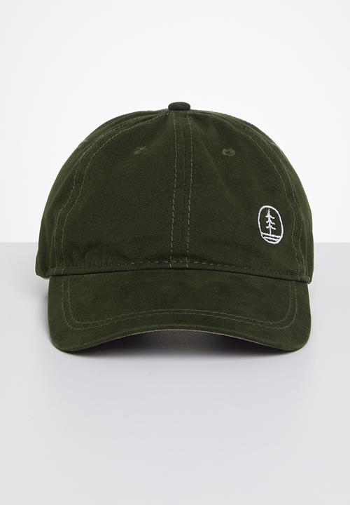 Lark & Crosse - Embroided baseball cap - green