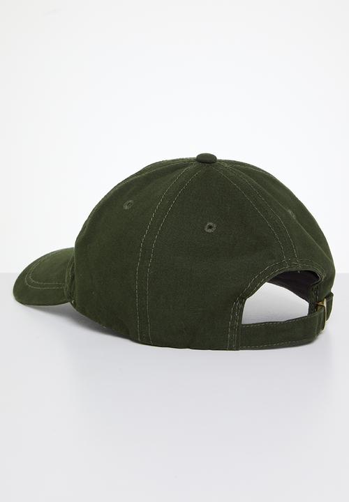 Lark & Crosse - Embroided baseball cap - green