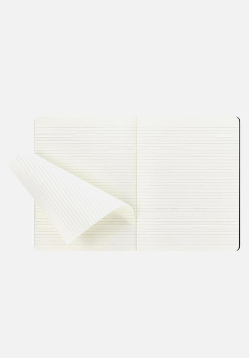 Moleskine - Cahier xlarge ruled pack of 3 - black