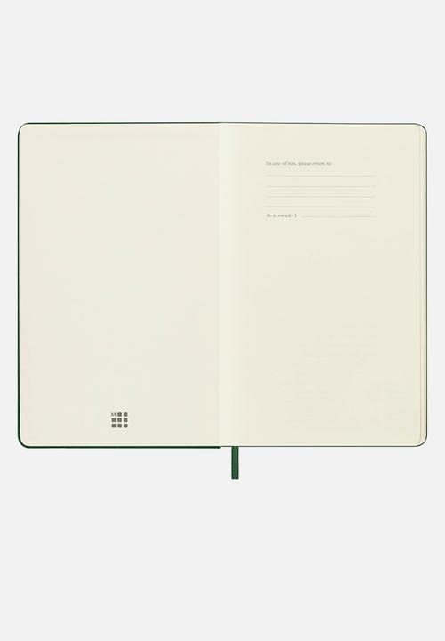Moleskine - Classic large plain notebook - green