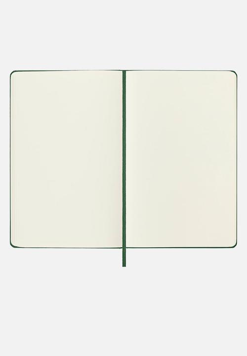 Moleskine - Classic large plain notebook - green