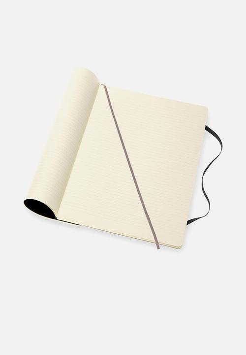Moleskine - Soft A4 ruled notebook - black