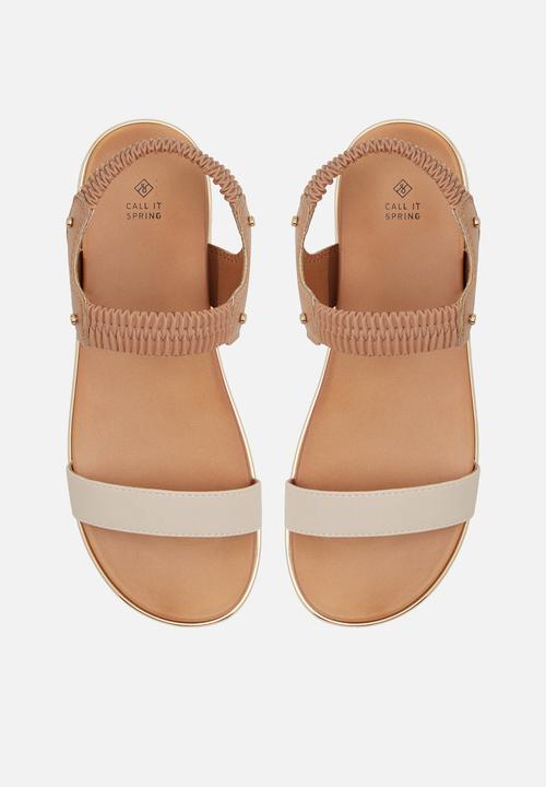 Call It Spring - Rainia sandal - bone