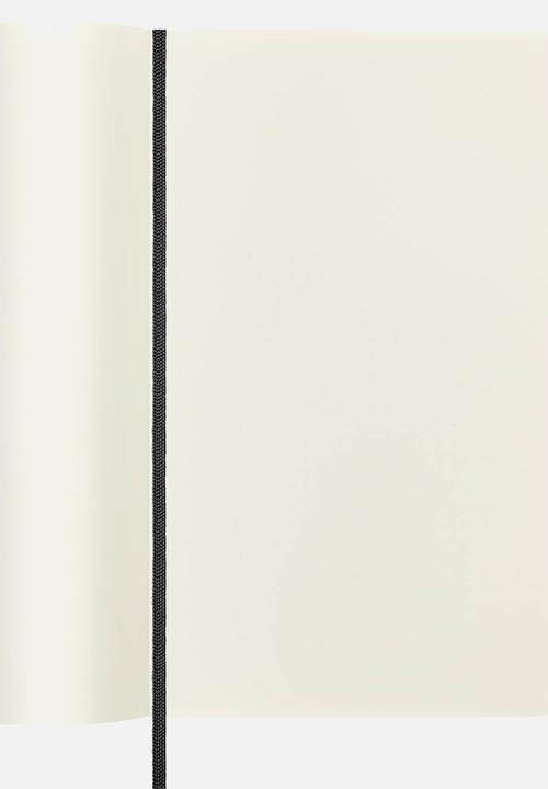 Moleskine - Soft large plain notebook - black
