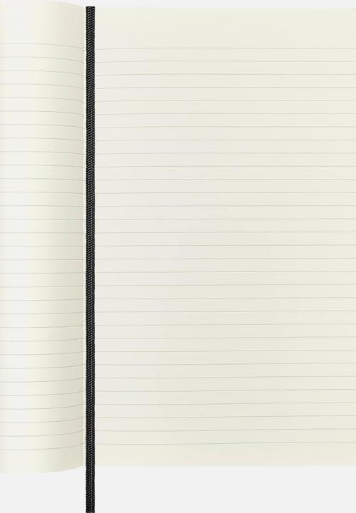 Moleskine - Soft large ruled notebook - black
