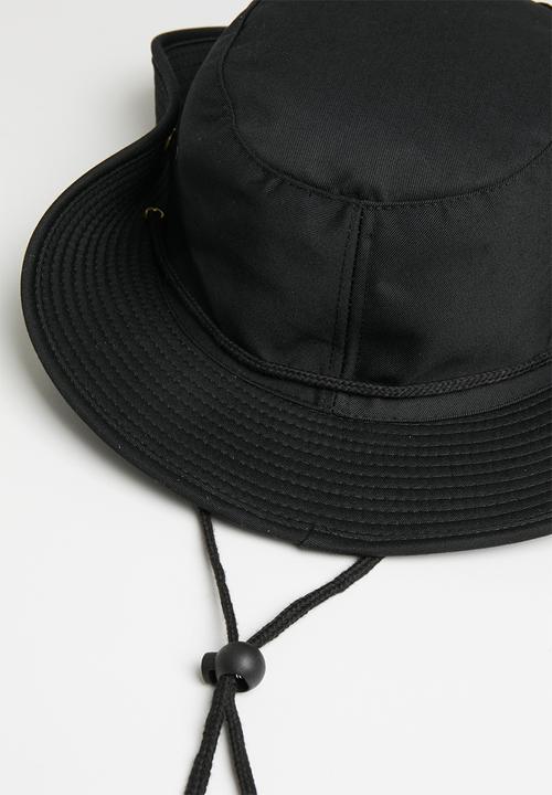 Lark & Crosse - The Lark & Crosse brimmer hat - black
