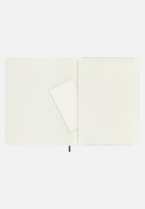 Moleskine - Soft xlarge ruled notebook - black