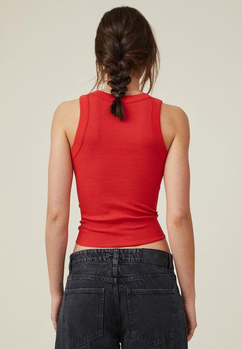 Cotton On - The 91 tank - summery red