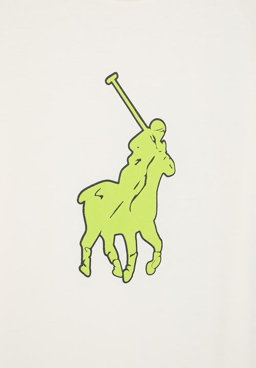 POLO - Boys cameron printed tee - milk