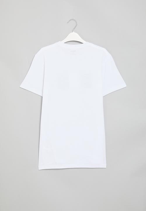 POLO - Boys cooper printed tee - white