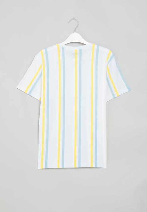 POLO - Boys liam vertical striped tee - multi 