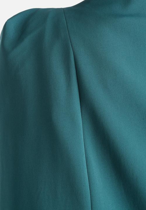 Lavish Alice - Collarless Cape Blazer